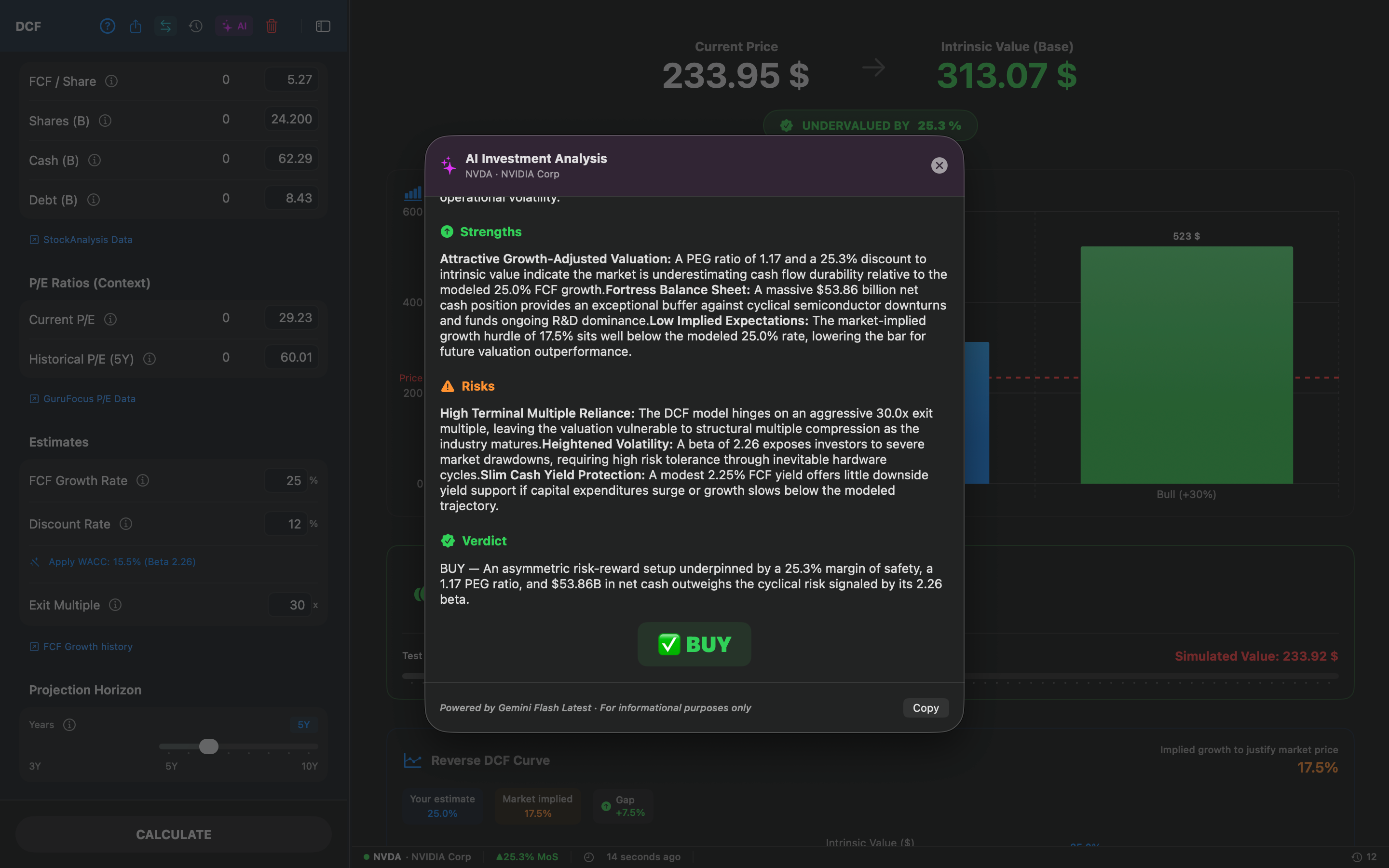 AI Investment Analysis Sheet